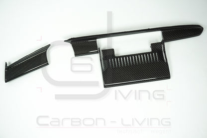 Audi A6 S6 RS6 4G C7 Carbon Armaturenbrettblenden Dekorblenden für Armaturenbrett 3-tlg. Set