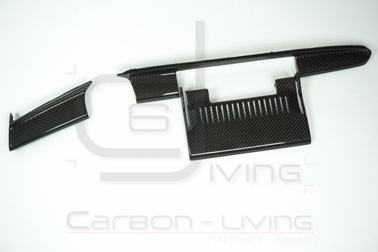 Audi A7 S7 RS7 4G C7 Carbon Armaturenbrettblenden Dekorblenden für Armaturenbrett 3-tlg. Set