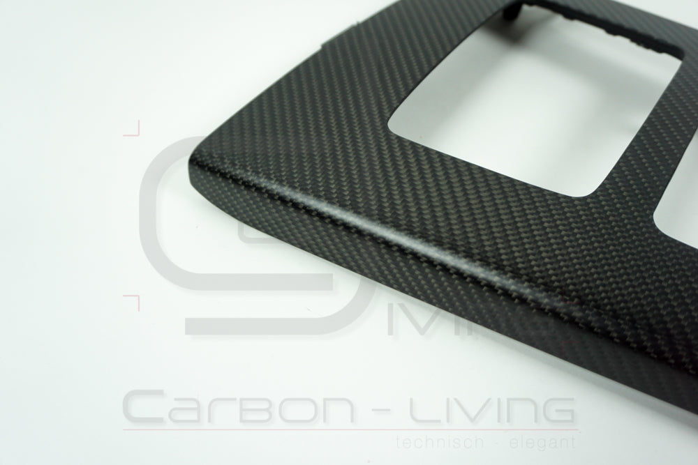 Audi Q5 SQ5 FY FYB Facelift FL Carbon Schaltkulissenblende Schaltkulissenrahmen Blende Mittelkonsole