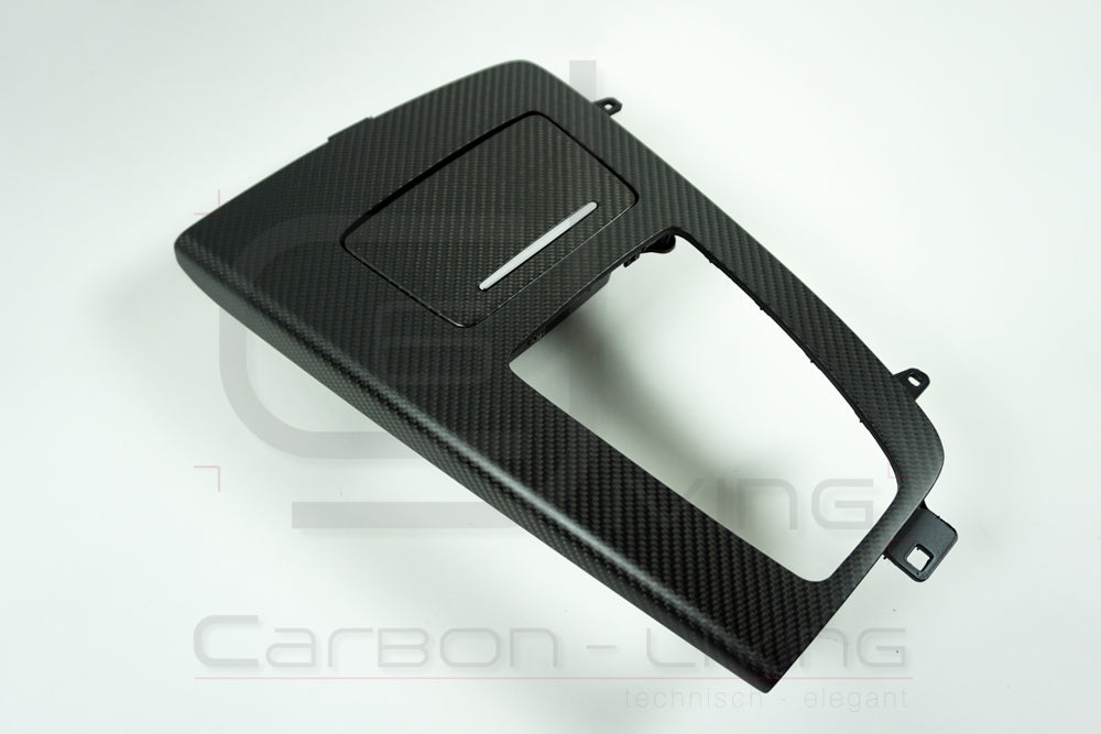 Audi Q5 SQ5 FY FYB Facelift FL Carbon Schaltkulissenblende Schaltkulissenrahmen Blende Mittelkonsole