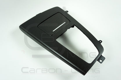 Audi Q5 SQ5 FY FYB Facelift FL Carbon Schaltkulissenblende Schaltkulissenrahmen Blende Mittelkonsole