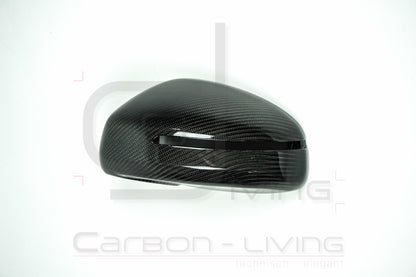 Audi TT TTS TTRS RS 8J Carbon Spiegelkappen Spiegelgehäuse Außenspiegel Set