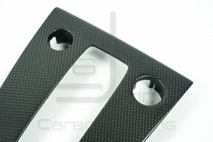 Audi A3 S-Line S3 RS3 8Y Carbon Schaltrahmen Schaltkulissenblende Schaltumrandung für Automatik S-tronic