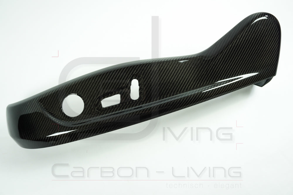 Audi A5 S5 RS5 8T Carbon Sitzgestellverkleidungen Sitzverkleidungen Sitzkonsolen Verkleidungen Set