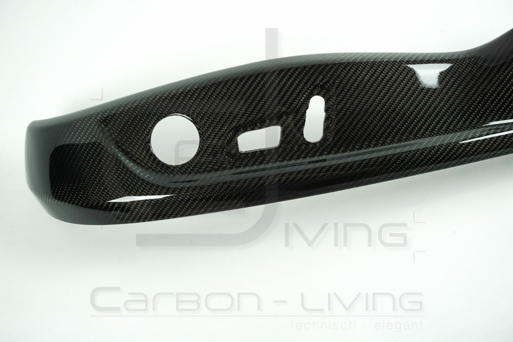 Audi A5 S5 RS5 8T Carbon Sitzgestellverkleidungen Sitzverkleidungen Sitzkonsolen Verkleidungen Set