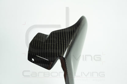 Audi A5 S5 RS5 8T Carbon Sitzgestellverkleidungen Sitzverkleidungen Sitzkonsolen Verkleidungen Set