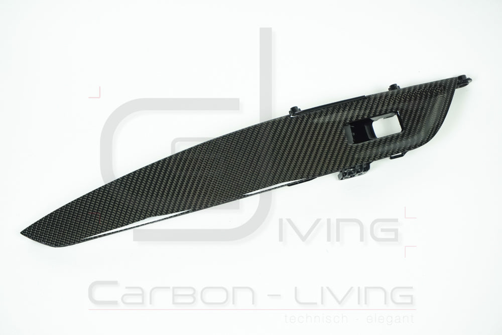 Audi TT TTS TT RS 8S FV Carbon Schalterblenden Fensterheberschalterblenden für Türverkleidungen Set