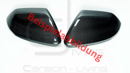 Audi A3 S3 RS3 8Y Carbon Spiegelkappen Set