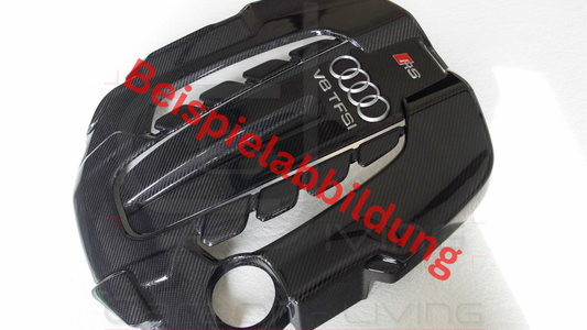 Audi RS3 8P 8PA 2.5 TFSI Carbon Motorabdeckungen Set