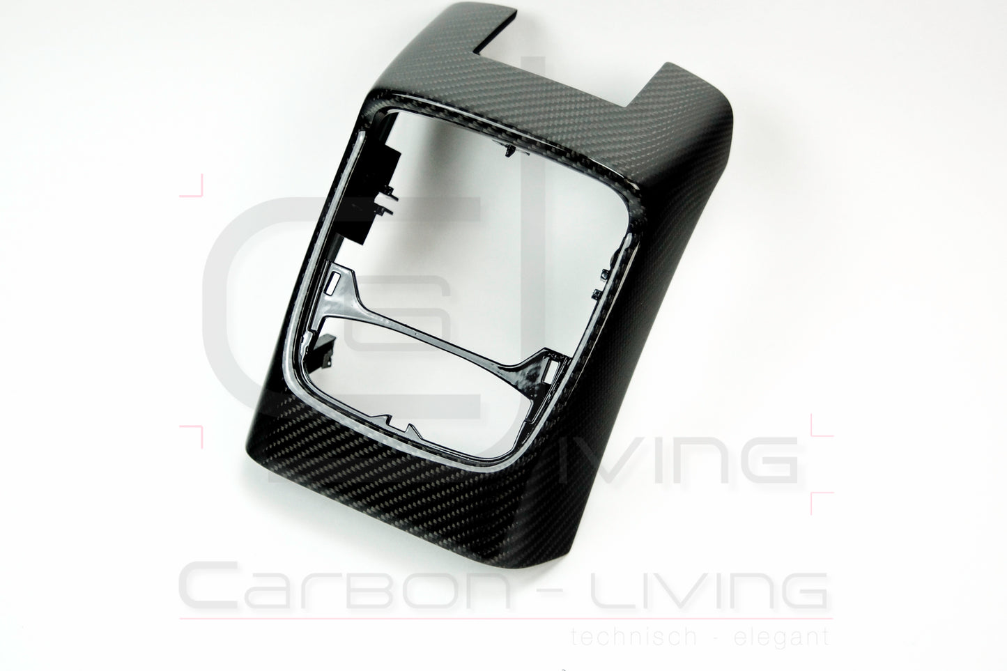 Audi A3 S3 RS3 8V Carbon Blende Verkleidung hintere Mittelkonsole