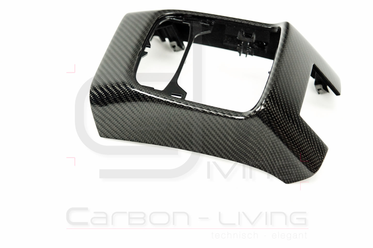 Audi A3 S3 RS3 8V Carbon Blende Verkleidung hintere Mittelkonsole