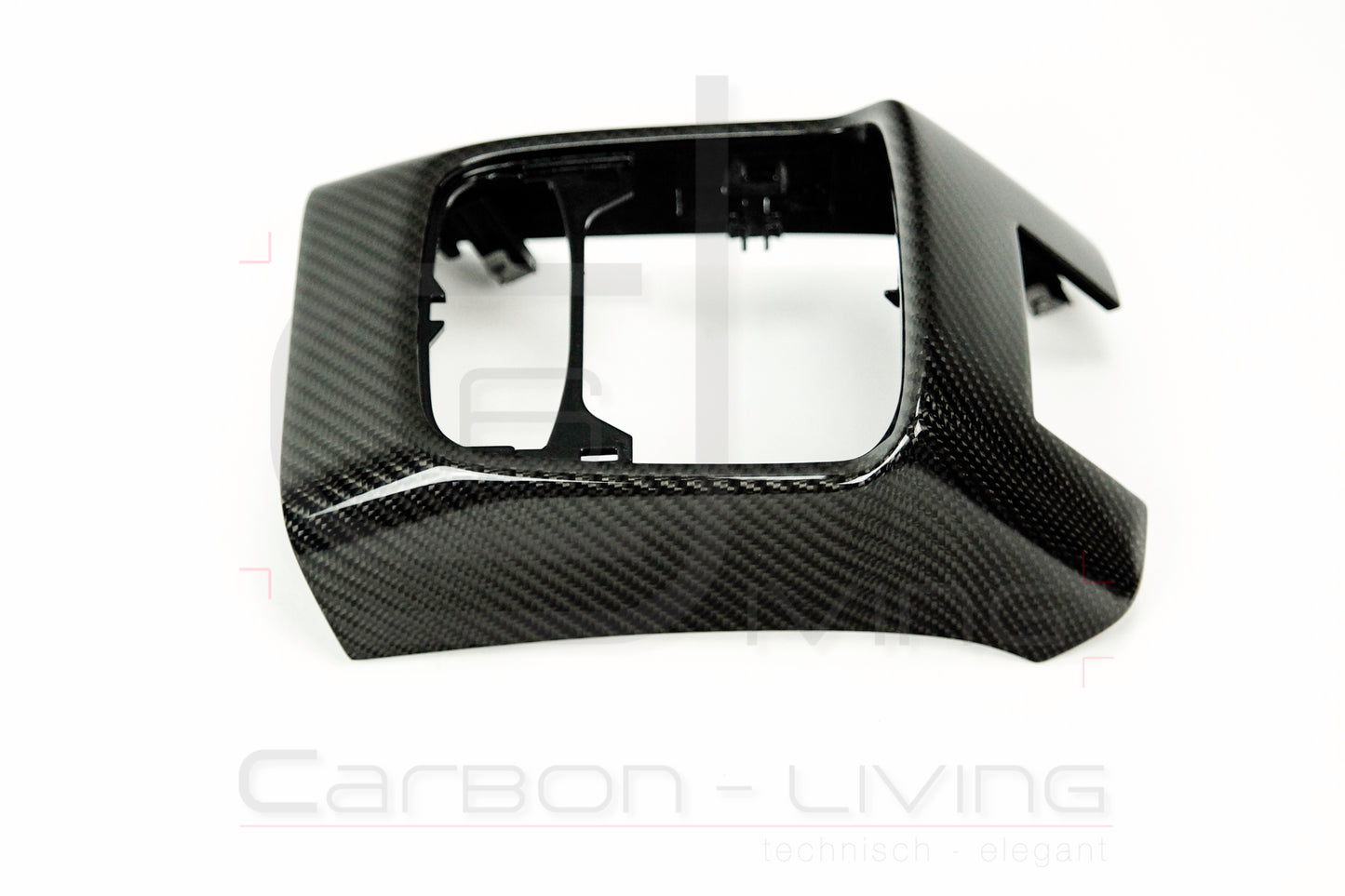 Audi A3 S3 RS3 8V Carbon Blende Verkleidung hintere Mittelkonsole