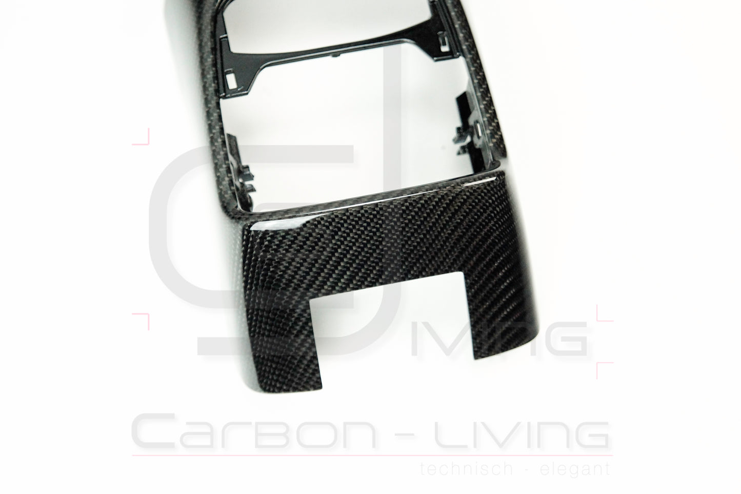 Audi A3 S3 RS3 8V Carbon Blende Verkleidung hintere Mittelkonsole
