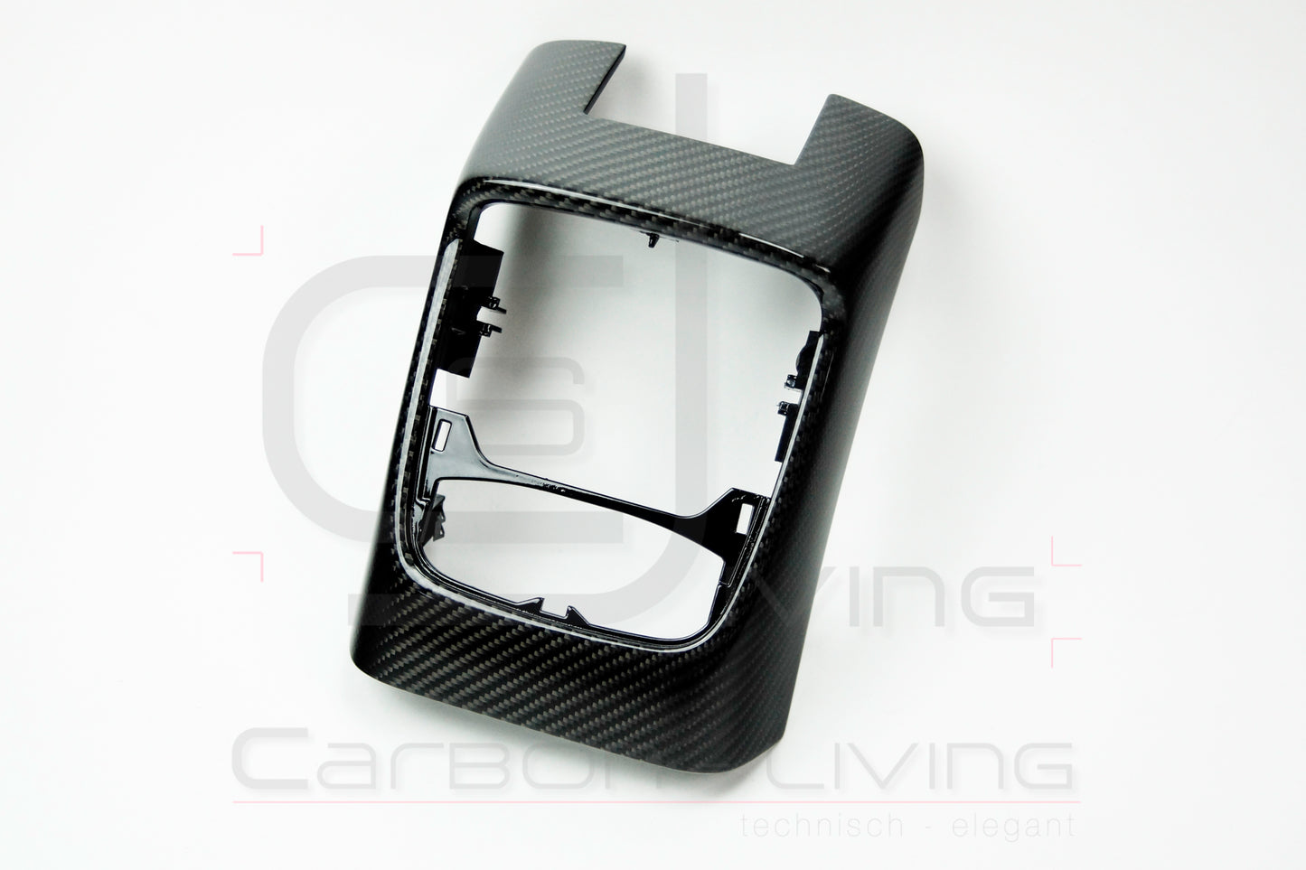 Audi A3 S3 RS3 8V Carbon Blende Verkleidung hintere Mittelkonsole