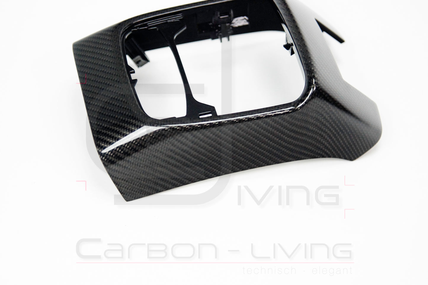 Audi A3 S3 RS3 8V Carbon Blende Verkleidung hintere Mittelkonsole