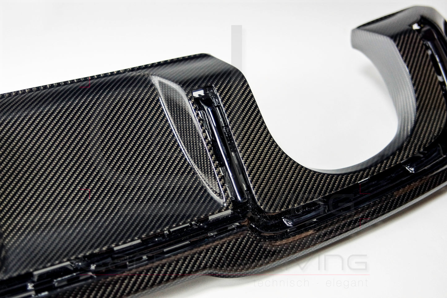 Audi RS3 8V Facelift FL Carbon Heckdiffusor