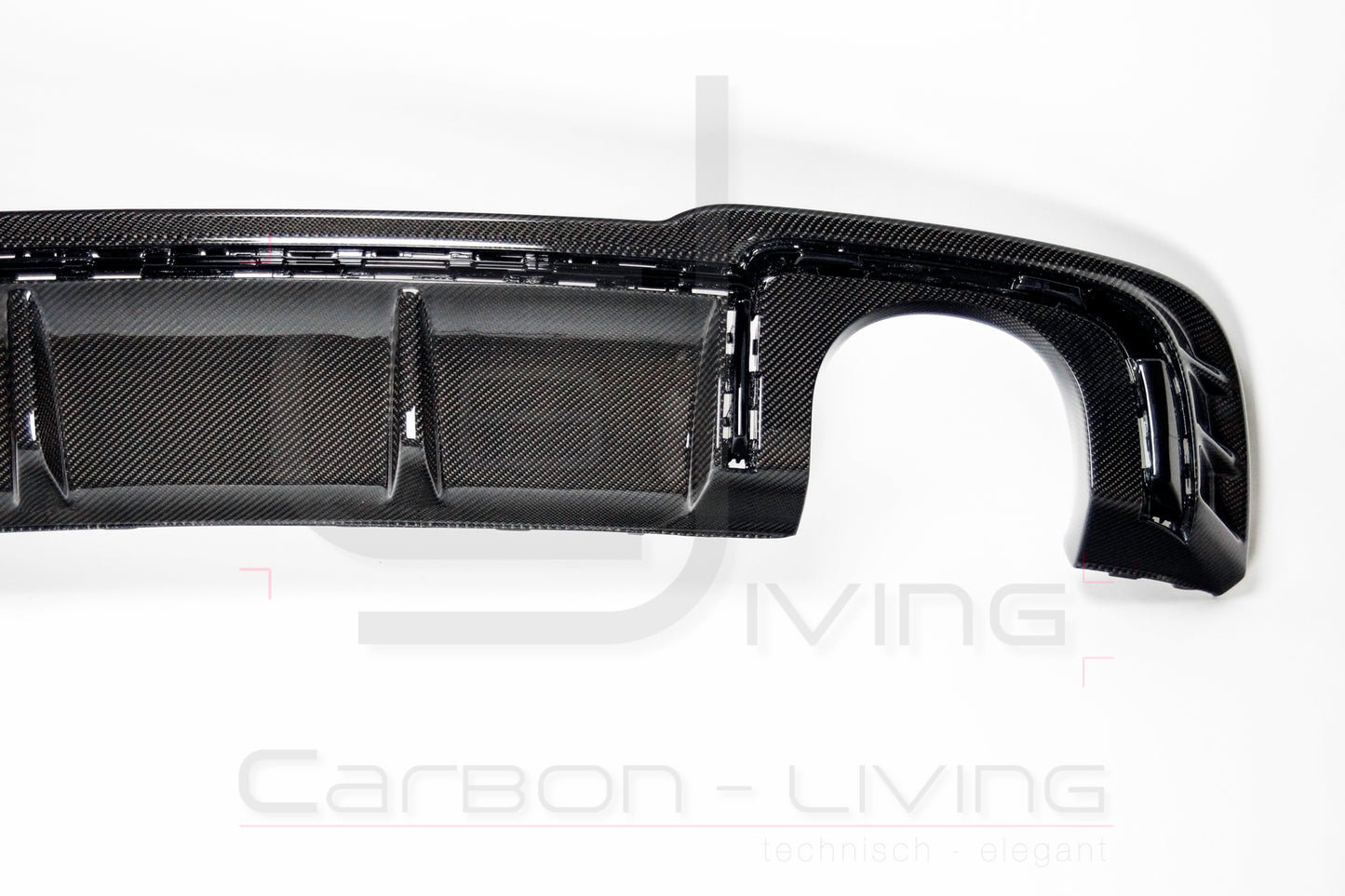 Audi RS3 8V Facelift FL Carbon Heckdiffusor