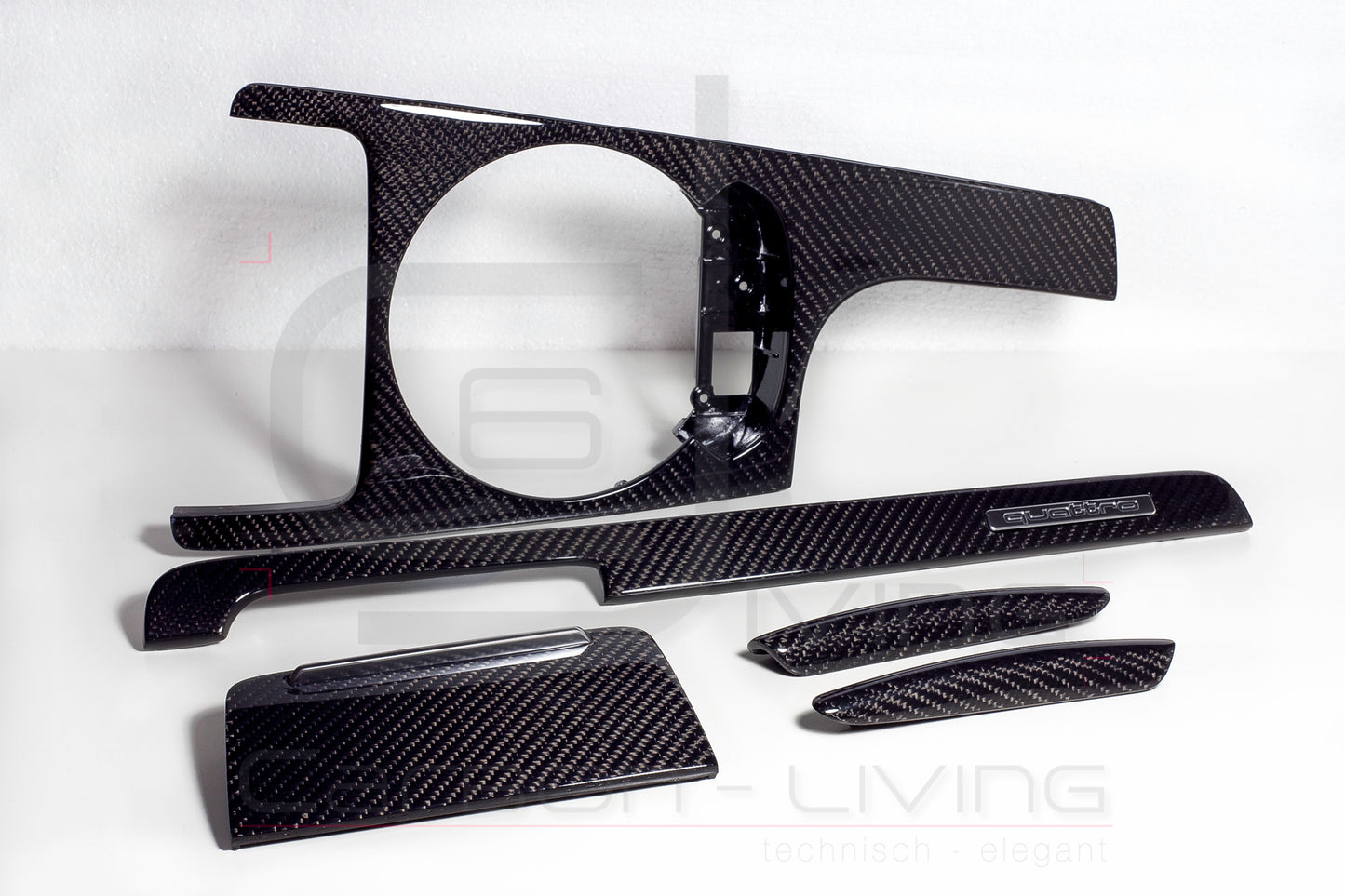 Audi TT TTS TT RS 8J Carbon Dekorset Dekorblenden Dekoreinlagen Dekor Set