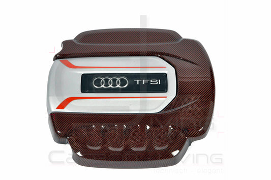 Audi A1 Quattro 8X Carbon Motorabdeckung