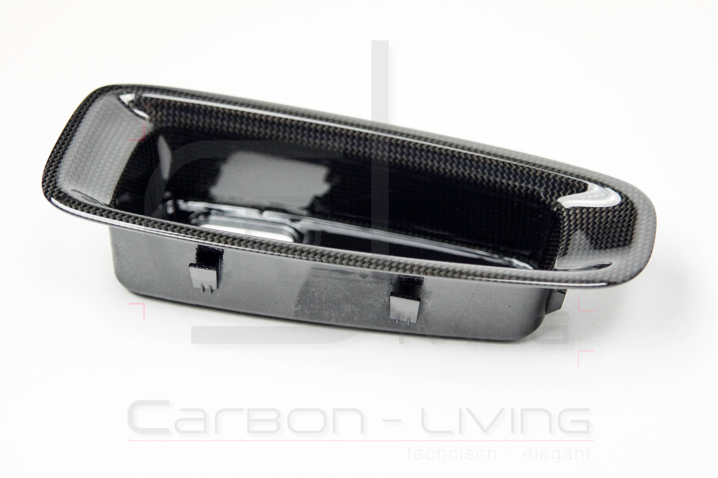 Porsche 911 991 991.2 Carbon Ablagefach Ablageschale Ablagebox Fach Fond hinten Rückbank