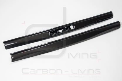 Porsche 911 991 991.2 Carbon Schwellerverkleidungen Einstiegsleisten Schweller Abdeckungen Set