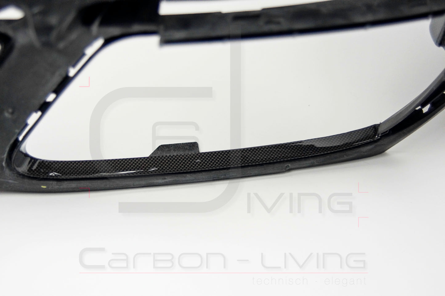 Porsche 911 991.2 Carrera Targa S 4 4S GTS Carbon Lufteinlassrahmen Rahmen Lufteinlässe Luftführung seitlich für Frontstoßstange front bumper