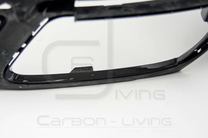 Porsche 911 991.2 Carrera Targa S 4 4S GTS Carbon Lufteinlassrahmen Rahmen Lufteinlässe Luftführung seitlich für Frontstoßstange front bumper