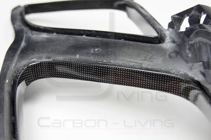Porsche 911 991.2 Carrera Targa S 4 4S GTS Carbon Lufteinlassrahmen Rahmen Lufteinlässe Luftführung seitlich für Frontstoßstange front bumper