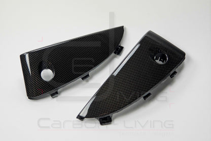 Porsche 911 991.2 Carrera Targa S 4 4S GTS Carbon PDC Blenden Luftführung Lufteinlassblenden seitlich für Frontstoßstange front bumper