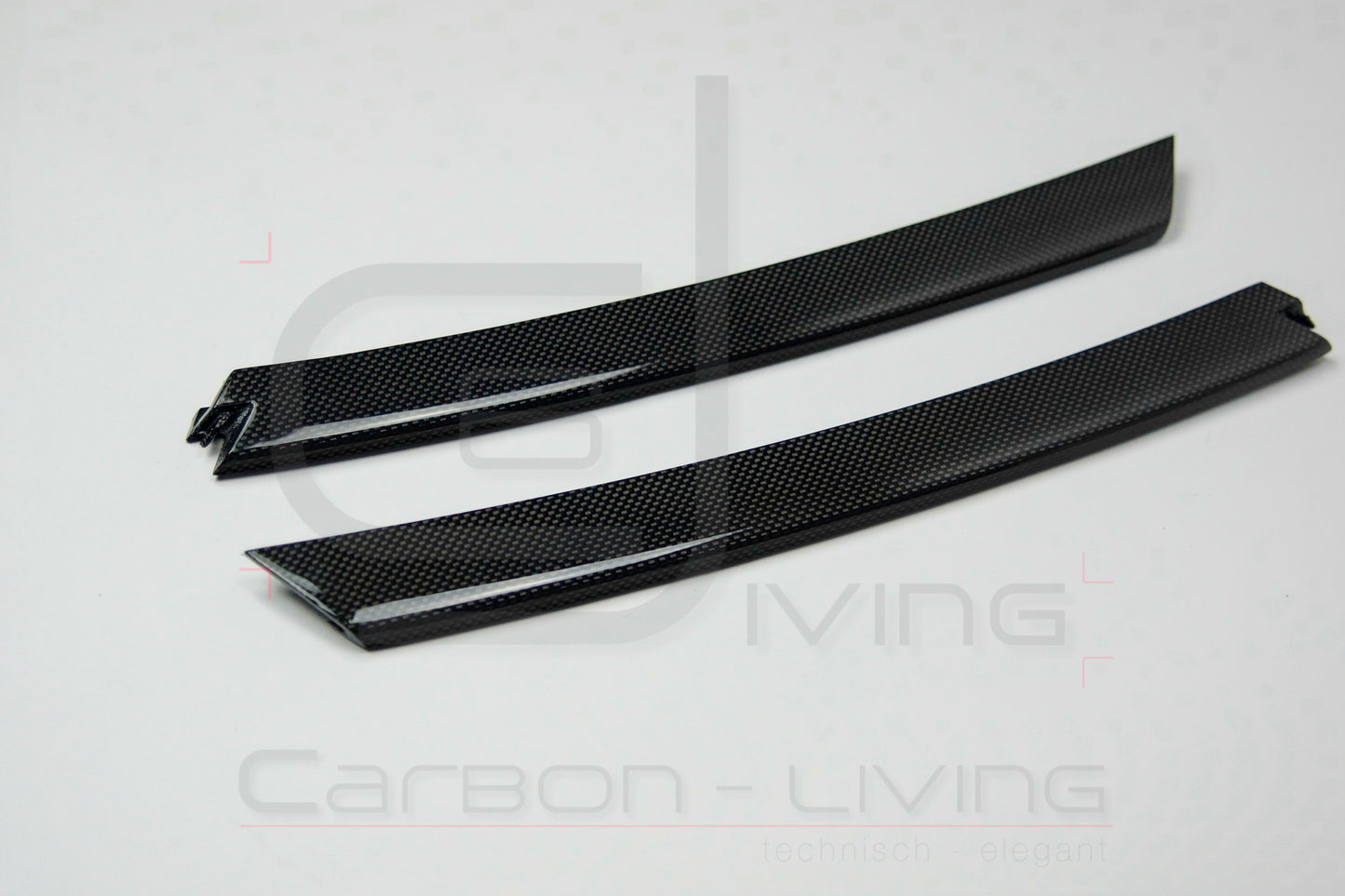 Porsche 911 991.2 Carrera Targa S 4 4S GTS Carbon Finnen Lamellen Lufteinlassstreben seitlich für Frontstoßstange front bumper
