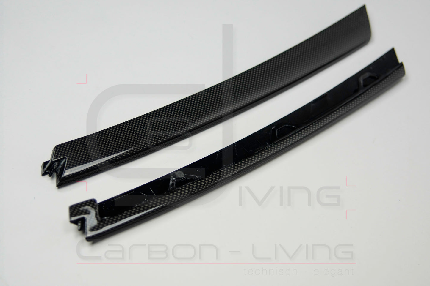 Porsche 911 991.2 Carrera Targa S 4 4S GTS Carbon Finnen Lamellen Lufteinlassstreben seitlich für Frontstoßstange front bumper