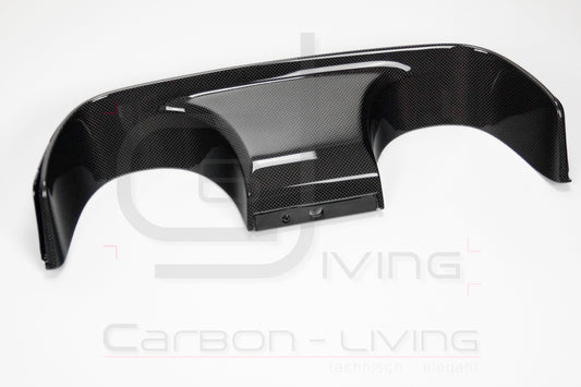 Porsche 911 991.2 Carrera Targa S 4 4S GTS Sport Design Carbon Einsatz Eindrohreinfassung Blende für Heckdiffusor rear Diffusor