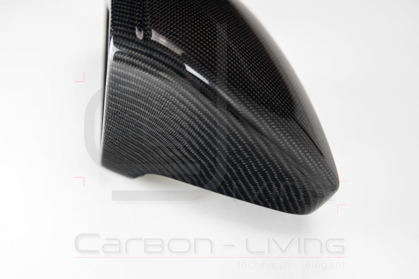 Audi A8 A8L S8 4N D5 F8 Carbon Spiegelkappen Außenspiegel Set