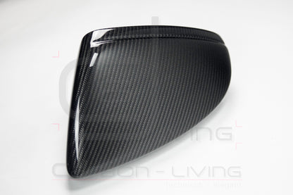 Audi A8 A8L S8 4N D5 F8 Carbon Spiegelkappen Außenspiegel Set