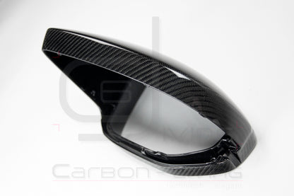 Audi A8 A8L S8 4N D5 F8 Carbon Spiegelkappen Außenspiegel Set