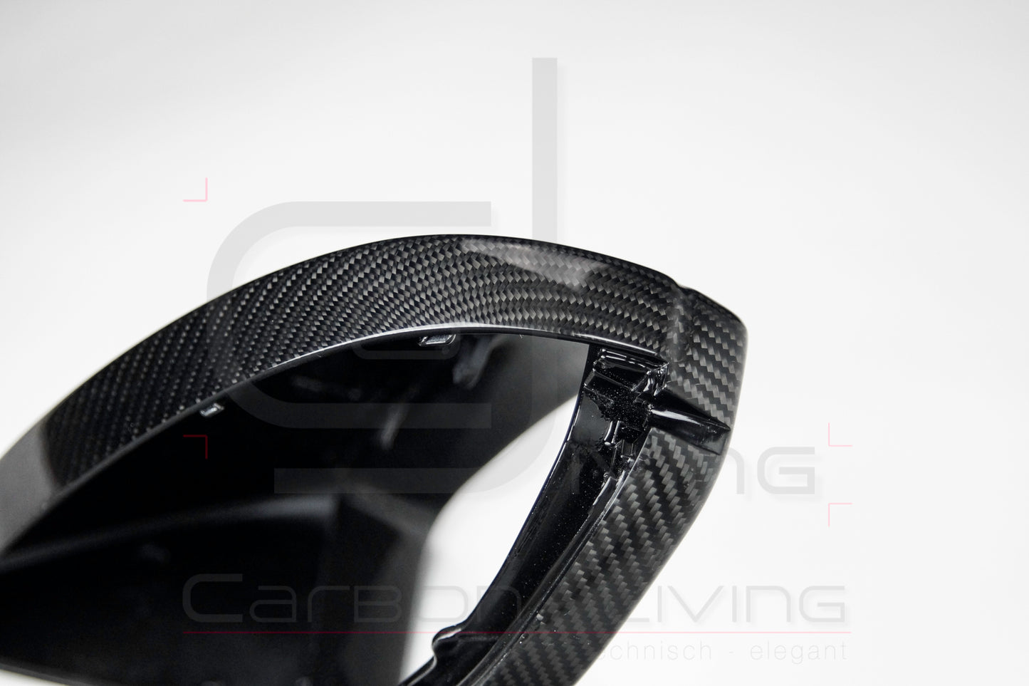 Audi A8 A8L S8 4N D5 F8 Carbon Spiegelkappen Außenspiegel Set