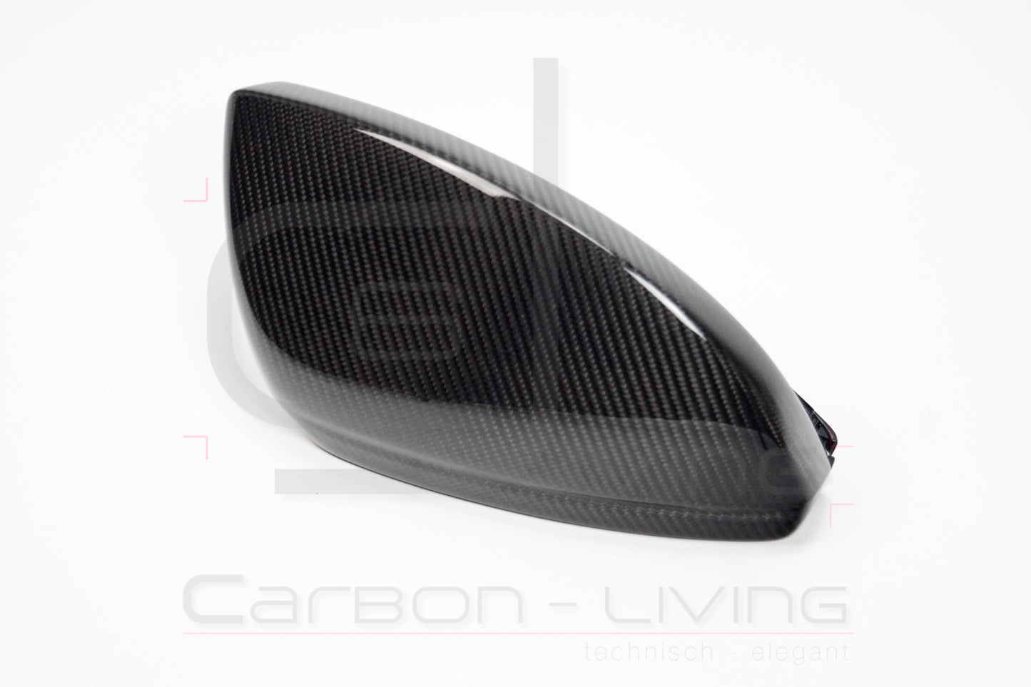 Audi A8 A8L S8 4N D5 F8 Carbon Spiegelkappen Außenspiegel Set