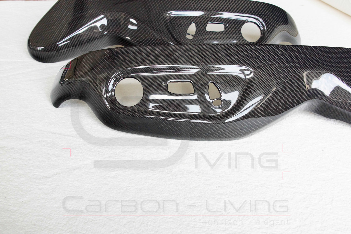 Audi R8 42 V8 V10 Carbon Sitzverkleidungen Sitzgestellverkleidungen Sitz Verkleidungen Set für Sportsitze