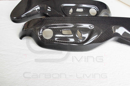 Audi R8 42 V8 V10 Carbon Sitzverkleidungen Sitzgestellverkleidungen Sitz Verkleidungen Set für Sportsitze