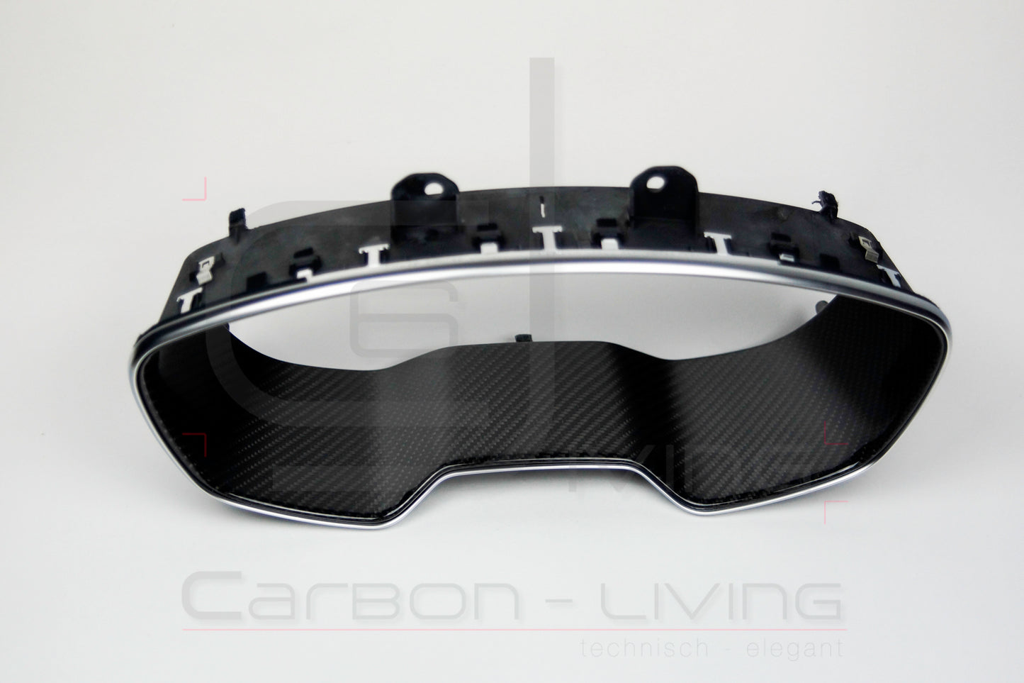 Audi TT TTS TT RS 8S FV Carbon Tachoblende Blende für Virtual Cockpit Kombiinstrumentblende