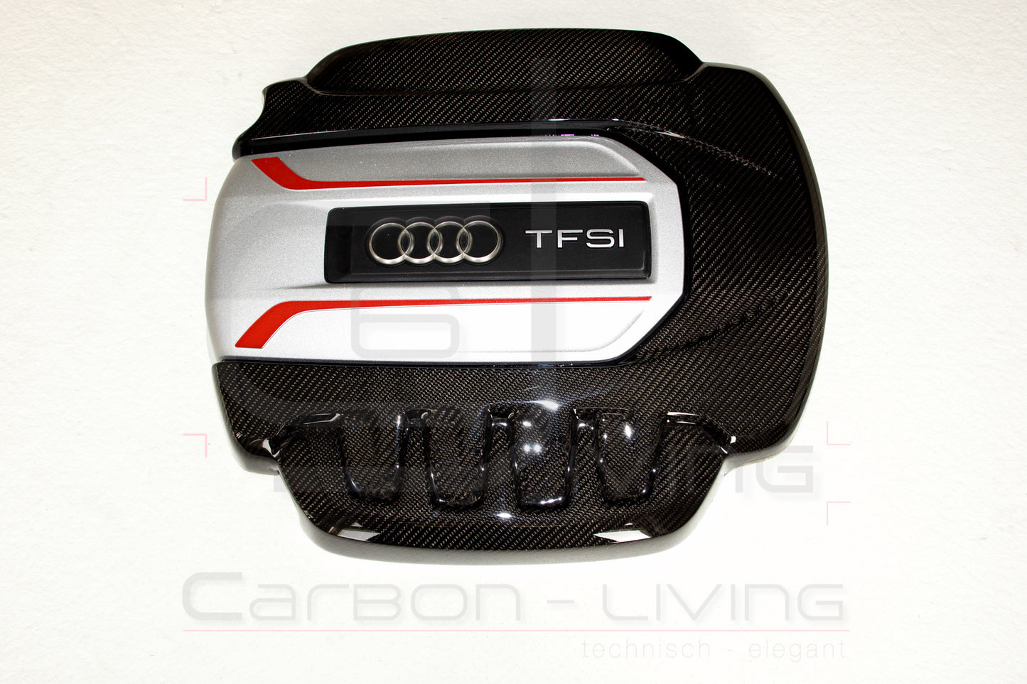 Audi A1 Quattro 8X Carbon Motorabdeckung