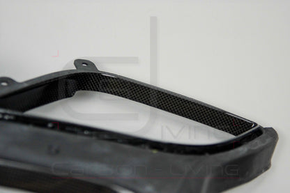 Porsche 911 991.2 Carrera Targa S 4 4S GTS Carbon Lufteinlassrahmen Rahmen Lufteinlässe Luftführung seitlich für Frontstoßstange front bumper