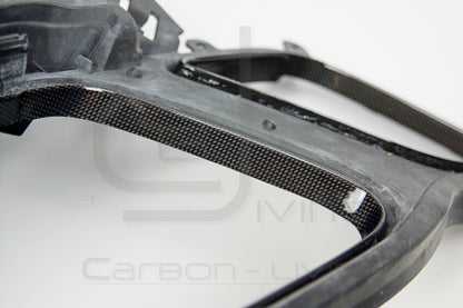 Porsche 911 991.2 Carrera Targa S 4 4S GTS Carbon Lufteinlassrahmen Rahmen Lufteinlässe Luftführung seitlich für Frontstoßstange front bumper