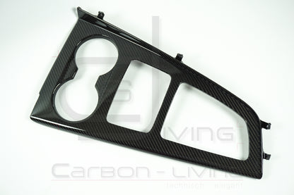 Audi A4 S4 RS4 B9 8W Facelift FL Carbon Schaltkulissenblende Blende Schaltkulisse Schaltkulissenrahmen Mittelkonsole