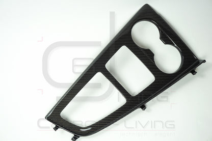 Audi A4 S4 RS4 B9 8W Facelift FL Carbon Schaltkulissenblende Blende Schaltkulisse Schaltkulissenrahmen Mittelkonsole