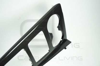 Audi A4 S4 RS4 B9 8W Facelift FL Carbon Schaltkulissenblende Blende Schaltkulisse Schaltkulissenrahmen Mittelkonsole