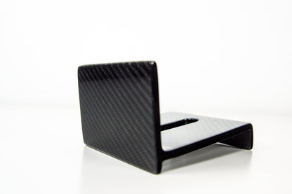 Carbon Visitenkartenhalter Visitenkartenständer Ständer für Visitenkarten / Carbon Fibre Business Card Holder