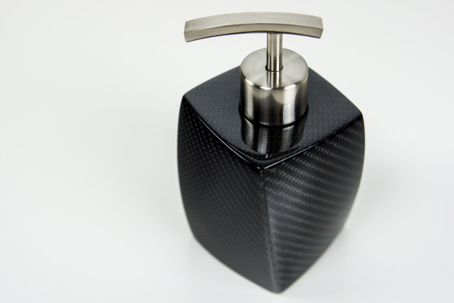 Carbon Seifenspender Standseifenspender Wave - Design / Soap Stand Dispenser