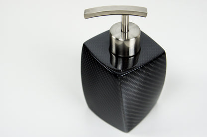 Carbon Seifenspender Standseifenspender Wave - Design / Soap Stand Dispenser