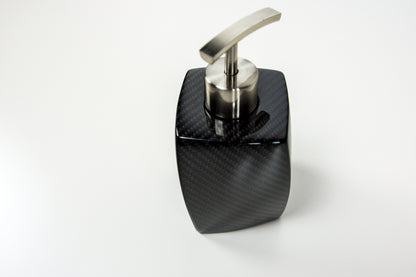 Carbon Seifenspender Standseifenspender Wave - Design / Soap Stand Dispenser